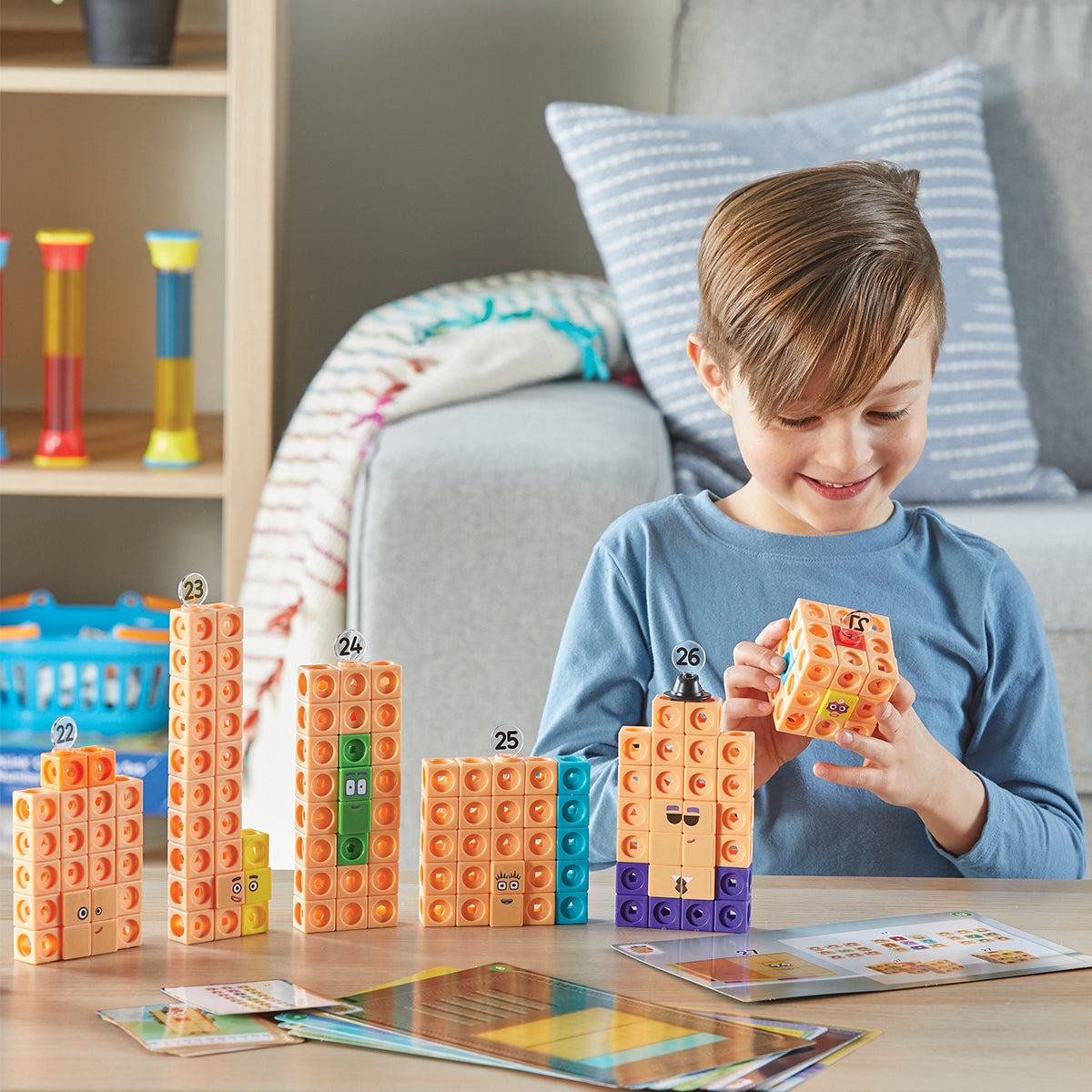 Numberblocks MathLink Cubes 21-30 Activity Set