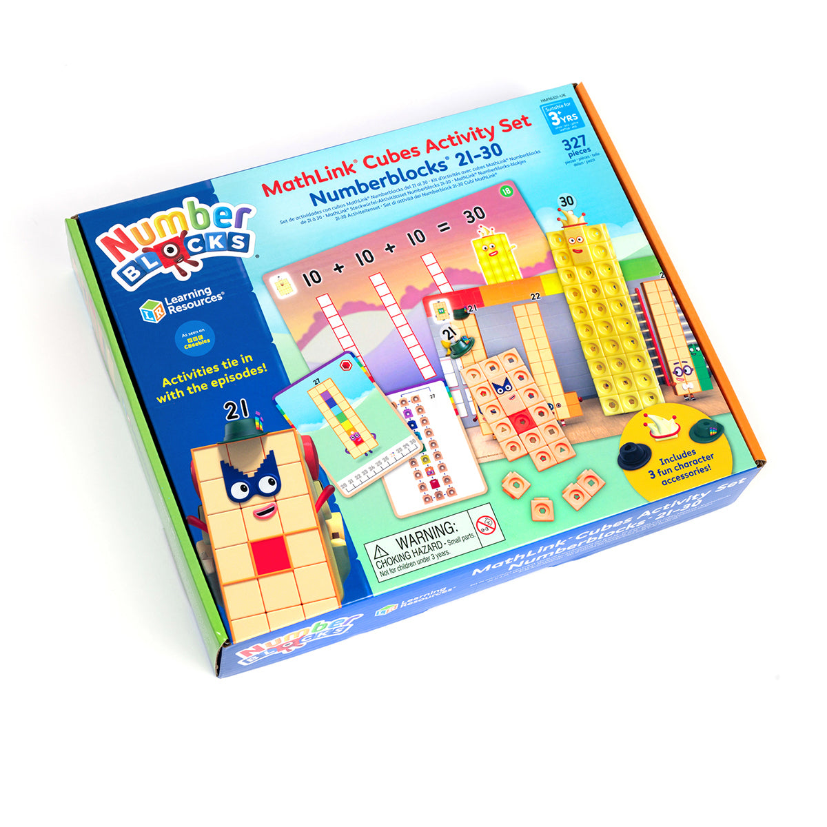 Numberblocks MathLink Cubes 21-30 Activity Set
