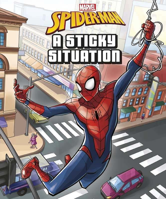 Marvel Spider - Man A Sticky Situation (Story Book)