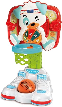 Clementoni- My First Basketball Set Interactive Toy