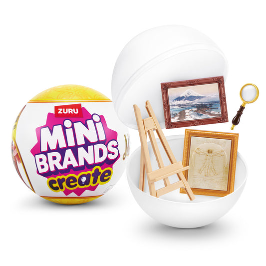 Mini Brands Create Mini Masterpieces Mystery Capsule by ZURU (Styles Vary)