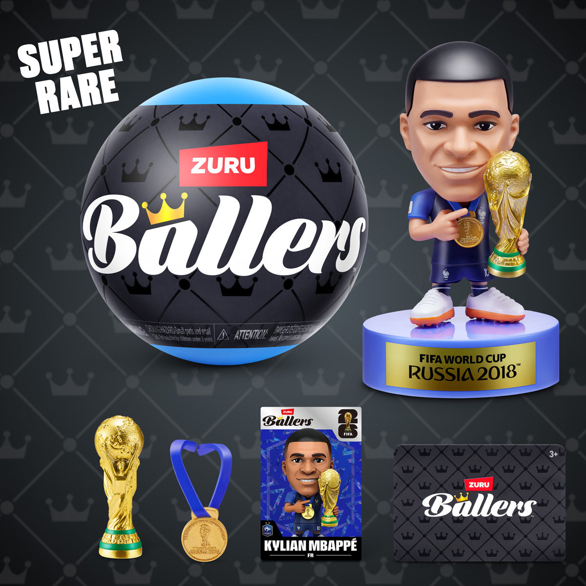 FIFA World Cup 2026 Ballers Series 1 Mystery Capsule by ZURU (Styles Vary)