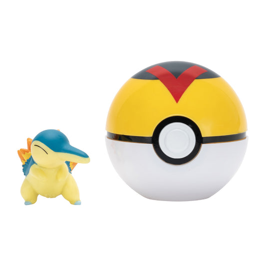 Pokemon Clip ????o Cyndaquil and Level Ball Figure