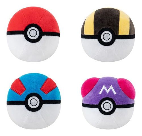 Pokemon 4" Poke Ball Plush (Styles Vary)