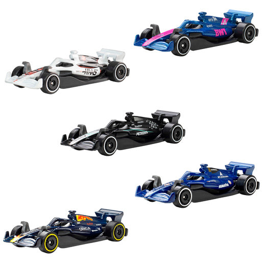 Hot Wheels Formula 1 2025 Vehicle 5 Pack