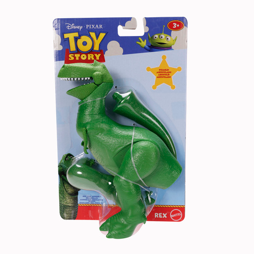 Toy Story 5 Rex Posable Figure