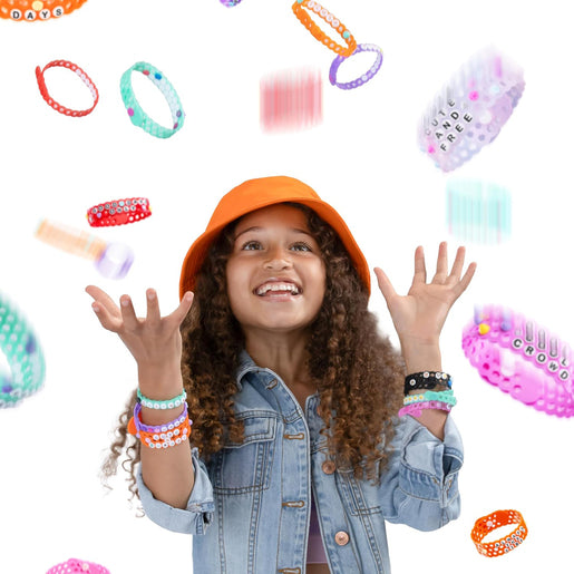 Jelly Bands Scented Bracelet Maker Cotton Candy, Grape, Orange Creamsicle (Styles Vary)