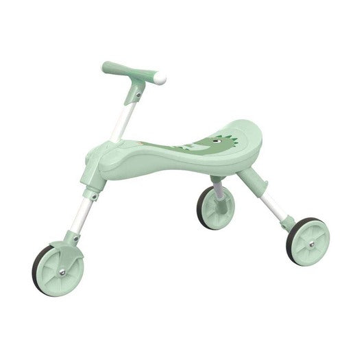 Foldee Green Dinosaur Ride On