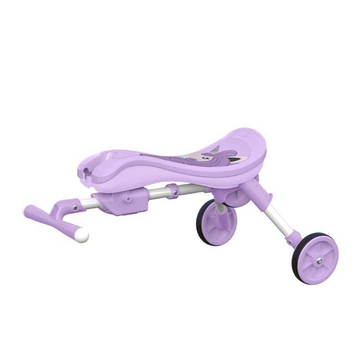 Foldee Lilac Unicorn Ride On