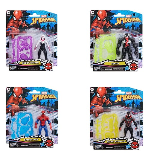 Spider-Man Action Verse 11.5cm Action Figure (Styles Vary)