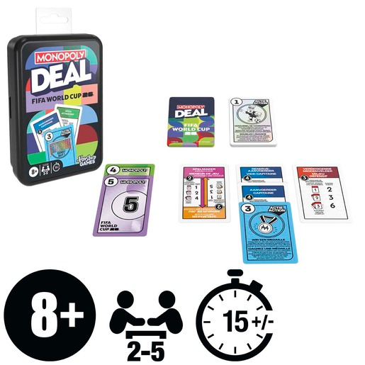 Monopoly Deal FIFA World Cup 26 Card Game