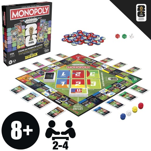 Monopoly Panini Prizm FIFA World Cup 26 Board Game