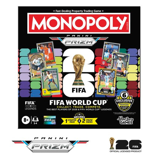 Monopoly Panini Prizm FIFA World Cup 26 Board Game
