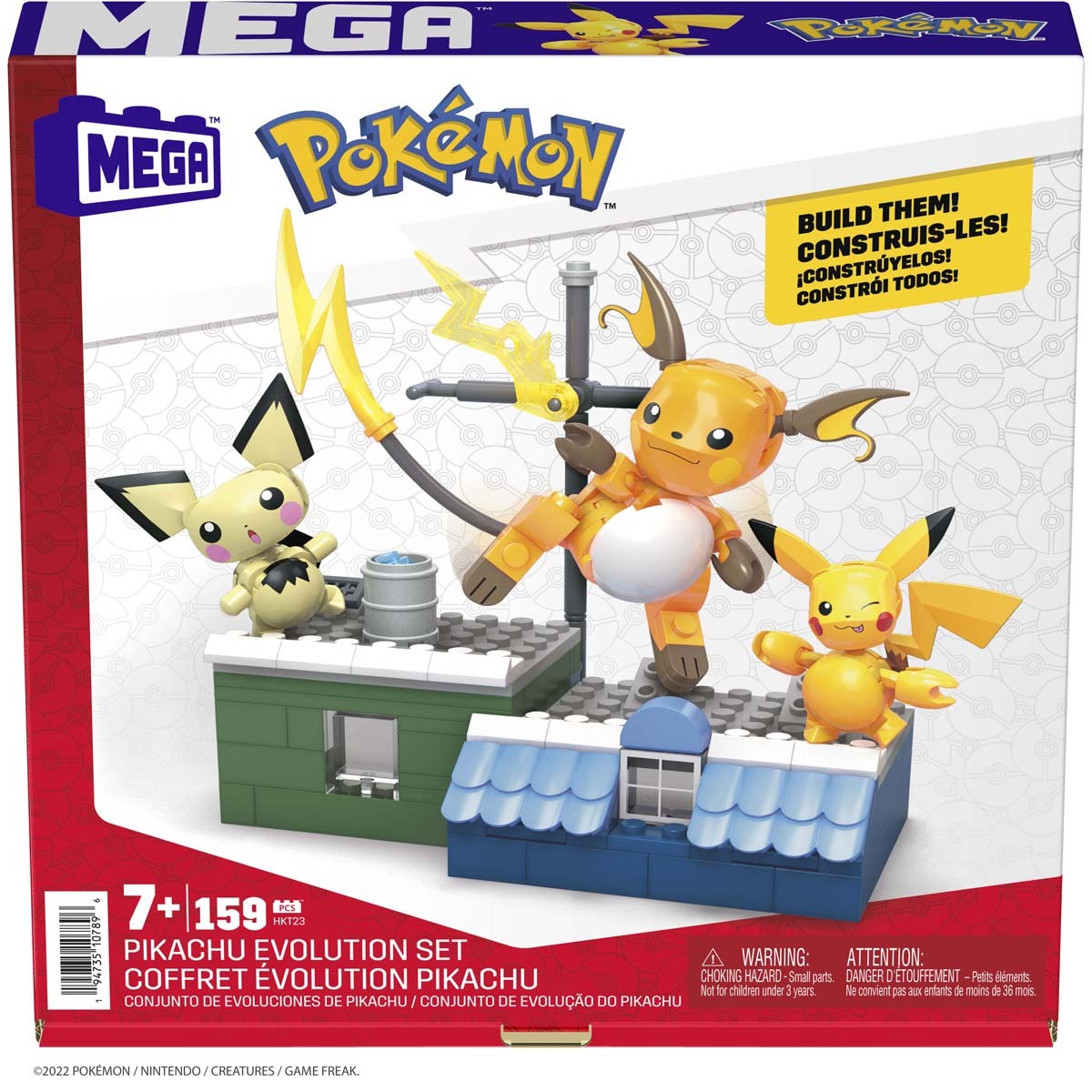 Pokemon Mega Pikachu Evolution Construction Set