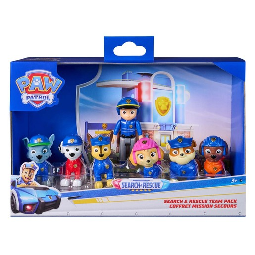 Paw Patrol Search and Rescue Team Pack Figures