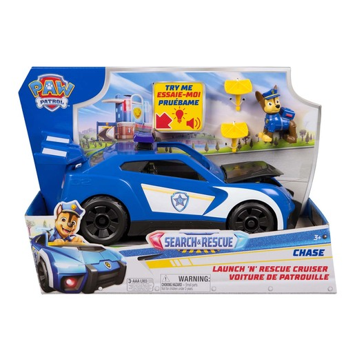 Paw Patrol Search and Rescue Chase Launch 'N Rescue Cruiser Vehicle Playset