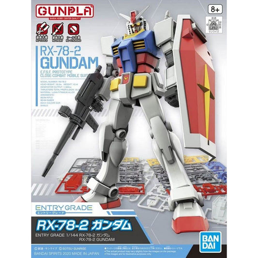 Gunpla Entry Grade Gundam RX-78-2 Model Kit