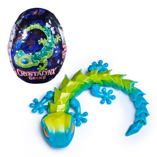 CrystaLynx Gecko with Egg 23cm Figure (Styles Vary)