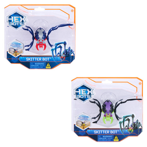 Hex Bots Skitter Bot Spider Robot (Styles Vary)