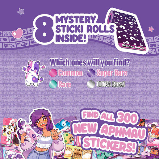 Sticki Rolls Aphmau Pendant and Bracelet Sticker Craft Set