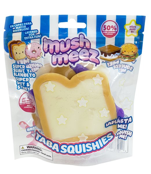 Mushmeez Core Taba Squishies (Styles Vary - One Supplied)