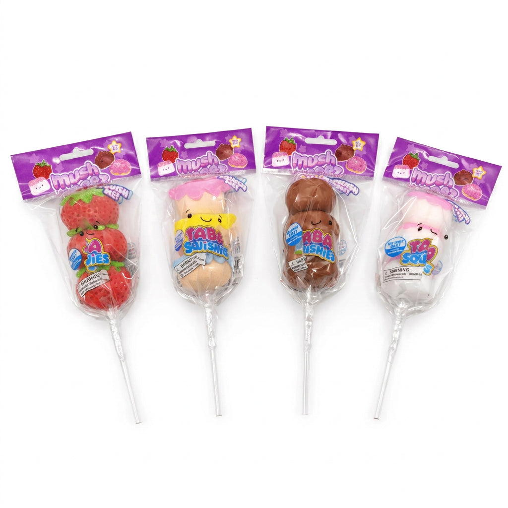 Mushmeez Sweet Friends Taba Squishies (Style Vary - One Supplied)