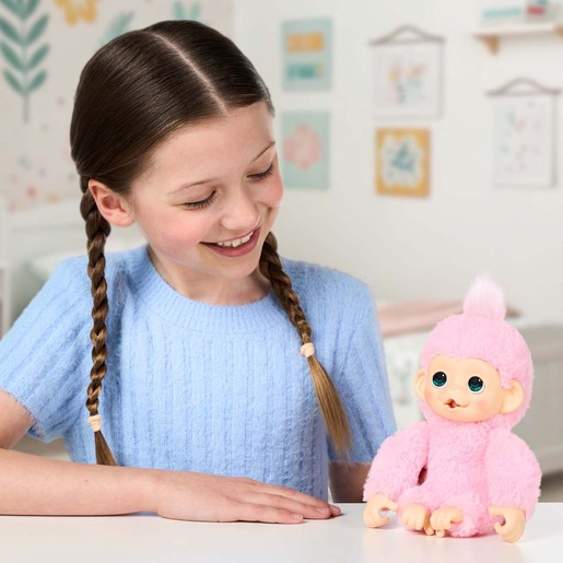 Little Live Pets My Baby Monkey Minis Luna Lemon Electronic Pet