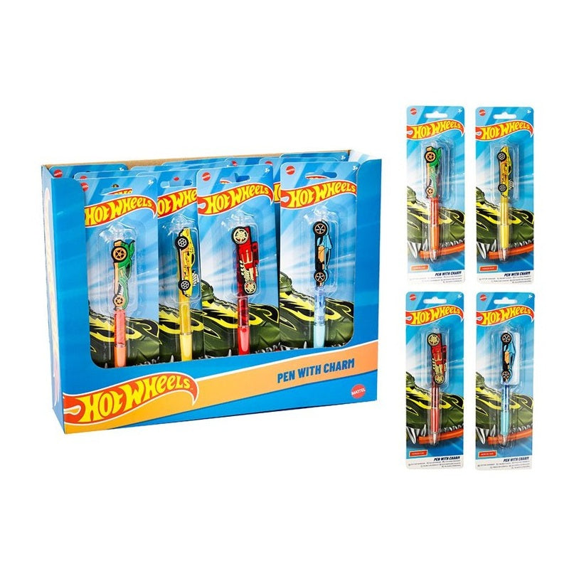 Hot Wheels Pen with Charm (Styles Vary)