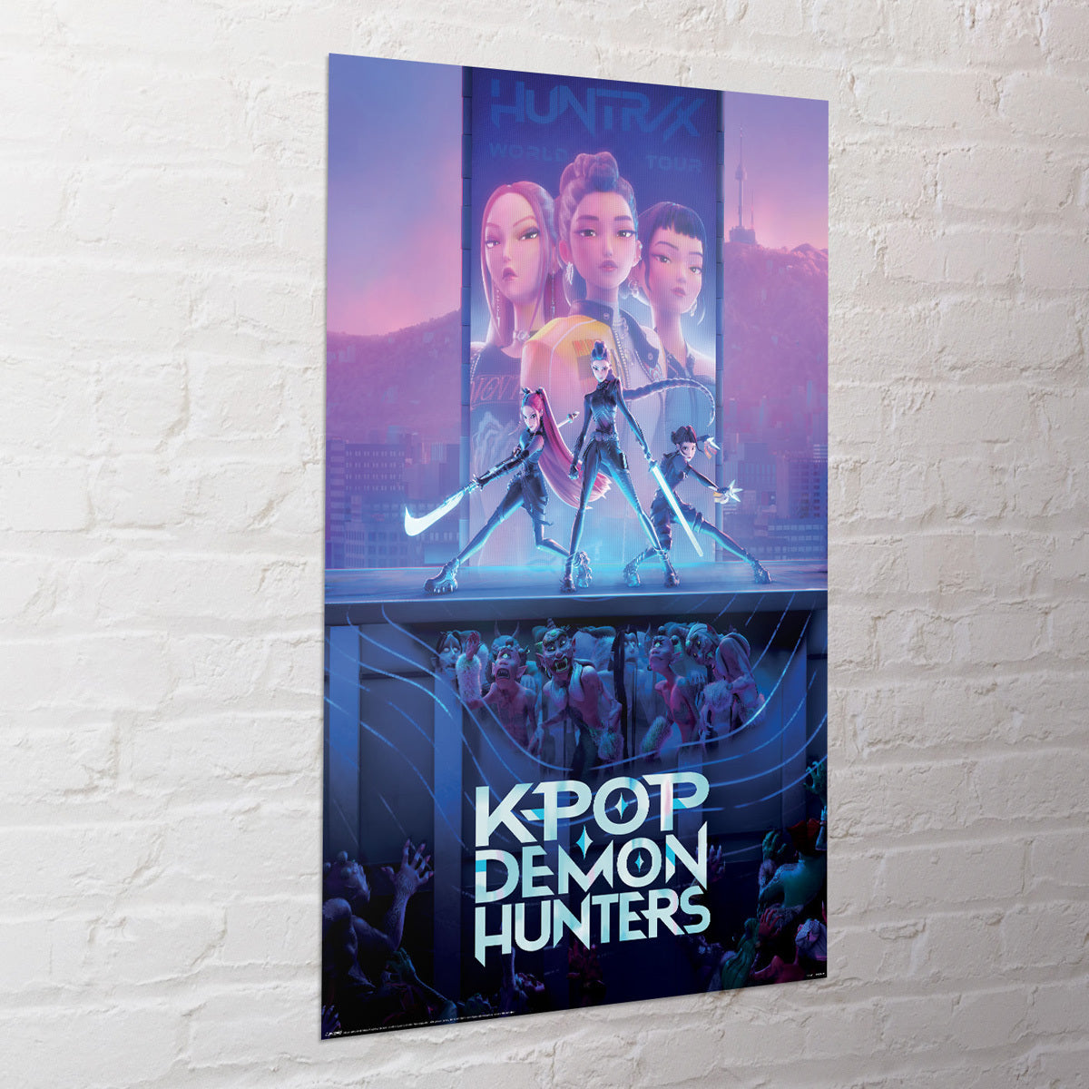 KPop Demon Hunters Huntrix Poster