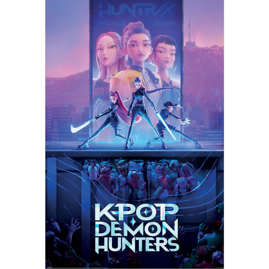 KPop Demon Hunters Huntrix Poster
