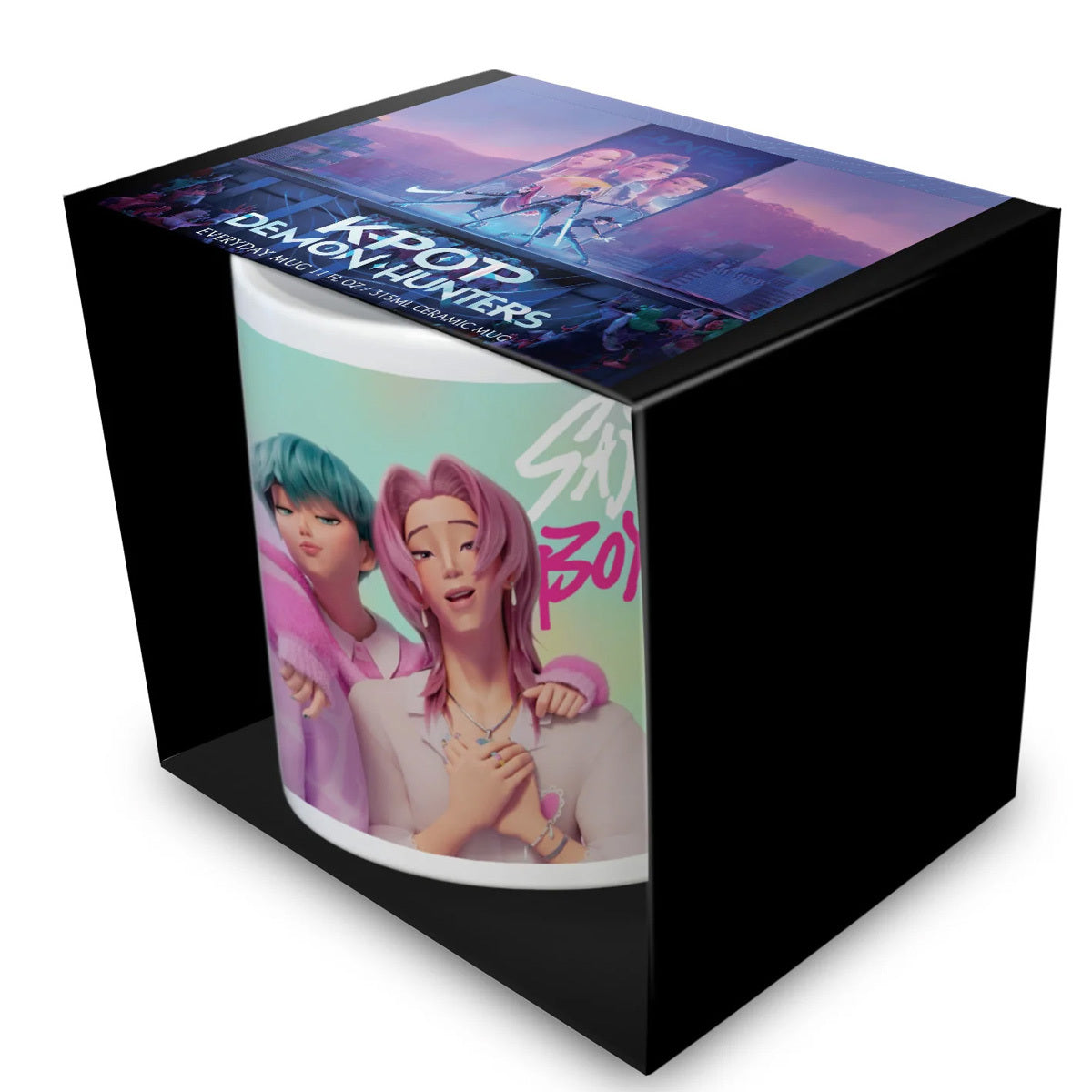 KPop Demon Hunters Saja Boys Mug White