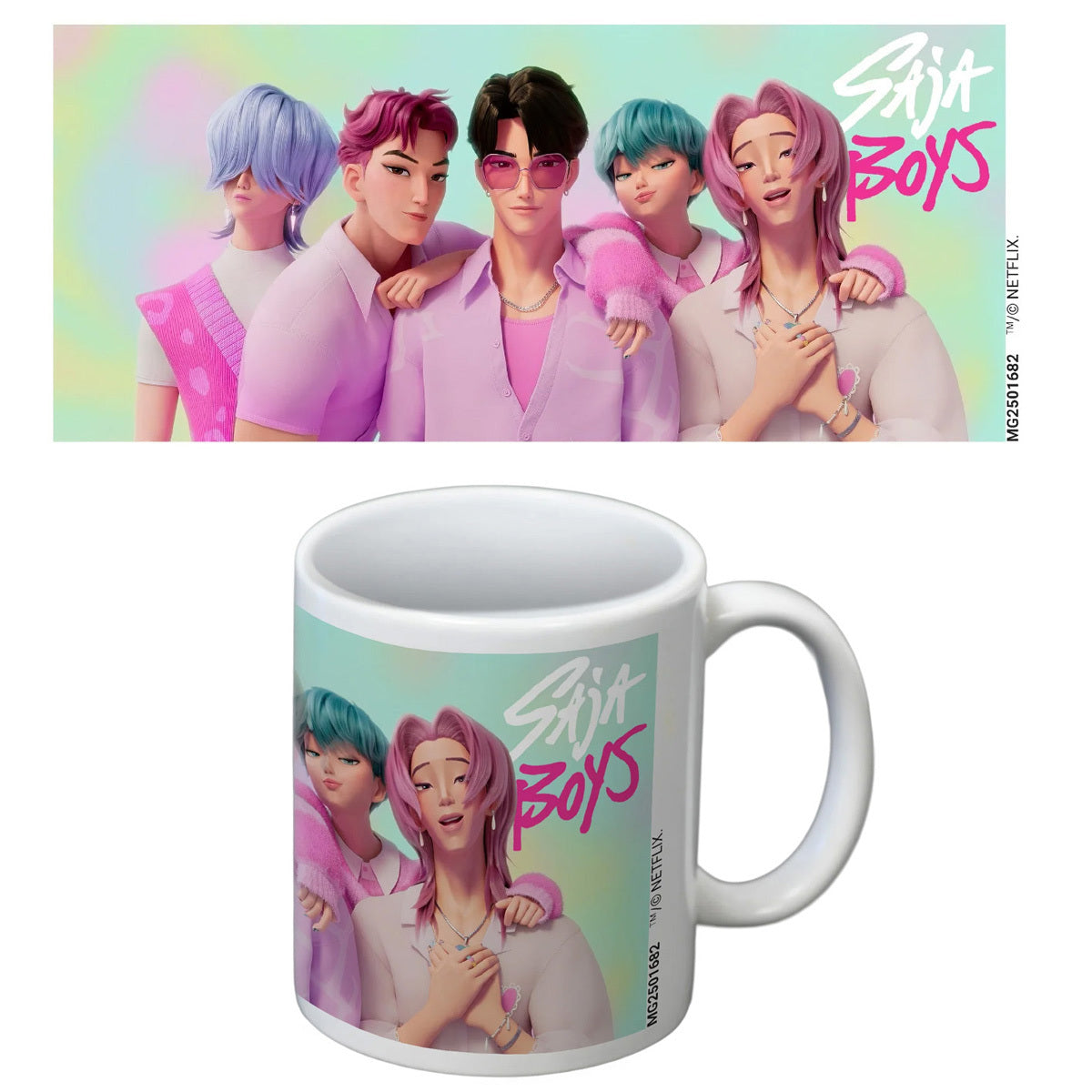 KPop Demon Hunters Saja Boys Mug White