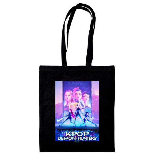 KPop Demon Hunters Huntrix Tote Bag Black