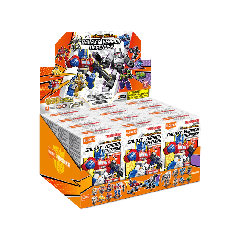 Blokees Transformers Defender Version (Styles Vary - One Supplied)