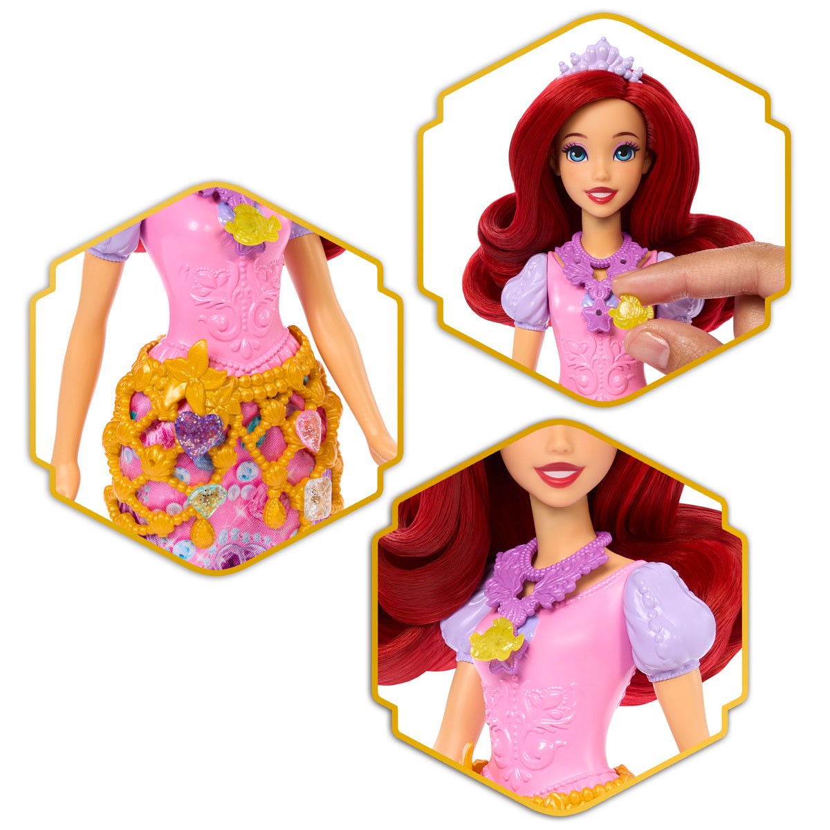 Disney Princess Ariel Jewel Reveal Doll