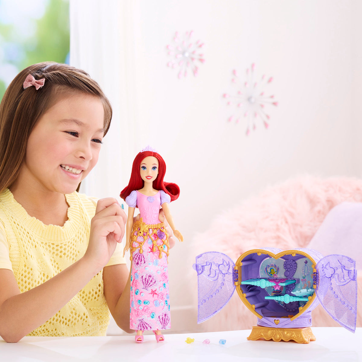 Disney Princess Ariel Jewel Reveal Doll