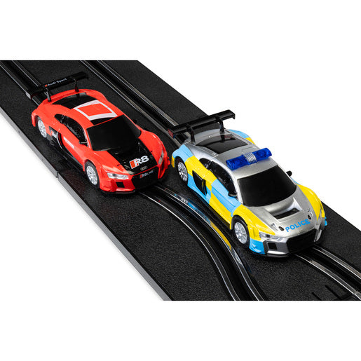 Scalextric Evo Hot Pursuit Exclusive Audi R8 Racetrack