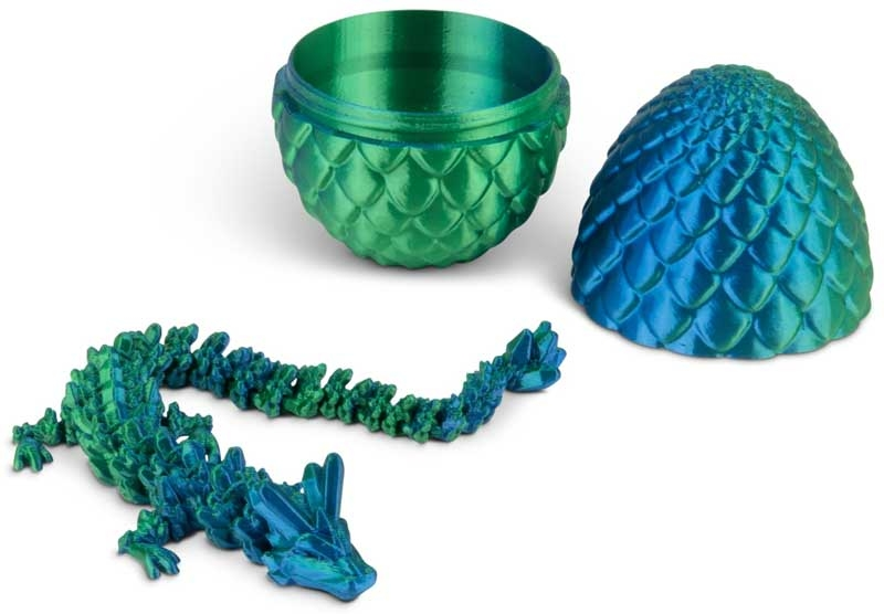 3D PRINT ANIMAL EGG DRAGON( Colour Vary)