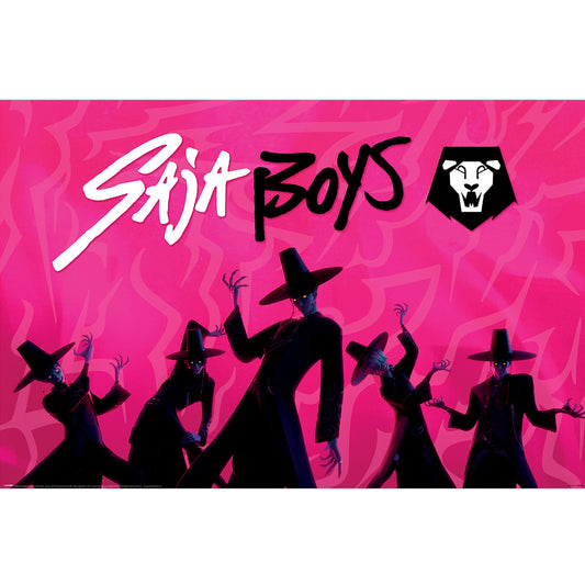 KPop Demon Hunters Saja Boys Poster