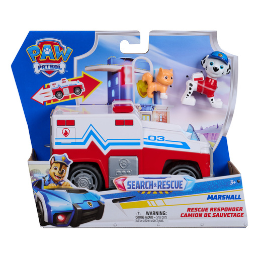 Paw Patrol Search and Rescue Marshall Rescue Responder Playset