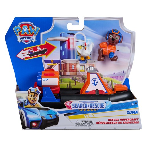 Paw Patrol Search and Rescue Zuma Rescue Hovercraft Playset