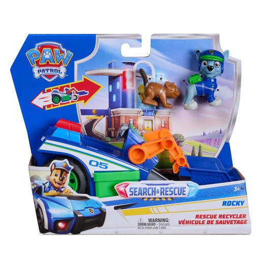 Paw Patrol Search and Rescue Rocky Rescue Recycler Playset