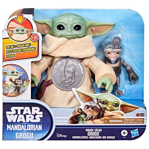 Star Wars Huggin' Grogu and Anzellan 16cm Figure