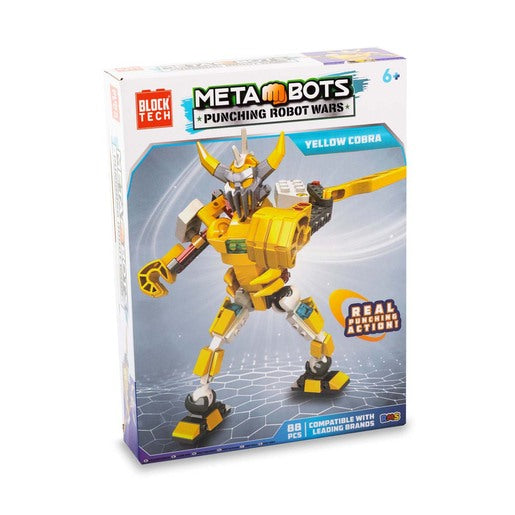 Block Tech Meta Bots Punching Robot Wars Construction Set (Styles Vary)