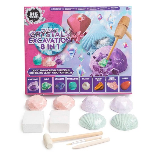 Crystals Excavation Science Kit