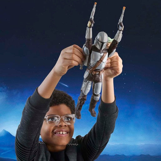 Star Wars The Madalorian and Grogu Bounty Blaster 28cm Figure