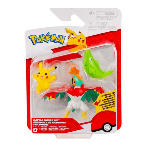 Pokemon Battle Figure 3 Pack 5cm Battle Figures