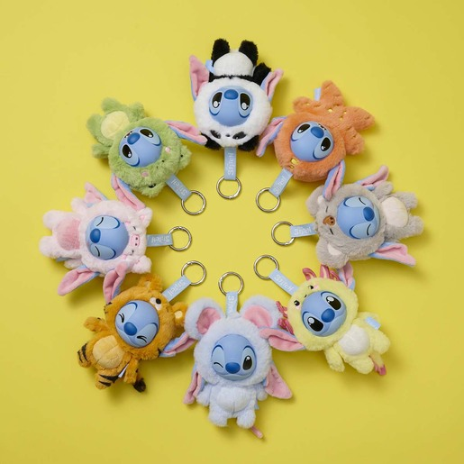 Disney Yuyus Stitch Mystery Keyring Soft Toy (Styles Vary)