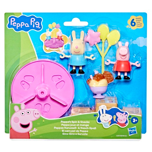 Peppa Pig  Spin And Snacks Playset