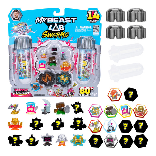 MrBeast Lab Swarms Micro Figure 14 Pack Battle Fusion (Styles Vary)